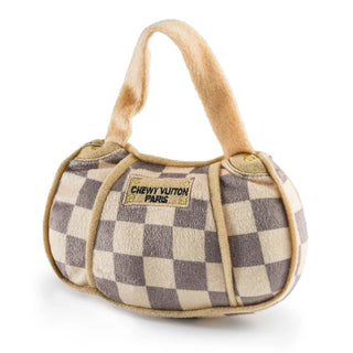 Checker Chewy Vuiton Handbag - Soho Chic Shoppe