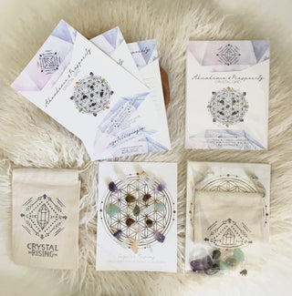 Mini Crystal Grid Ritual Kit - Soho Chic Shoppe