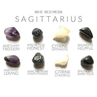Sagittarius Zodiac Crystal Collection - Soho Chic Shoppe