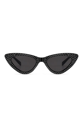 Retro Rivet Cat Eye Sunglasses - Soho Chic Shoppe